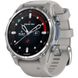 Смарт-годинник Garmin Descent Mk3 43 mm Stainless Steel with Fog Gray Silicone Band (010-02753-04/03) - 5