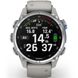 Смарт-годинник Garmin Descent Mk3 43 mm Stainless Steel with Fog Gray Silicone Band (010-02753-04/03) - 1