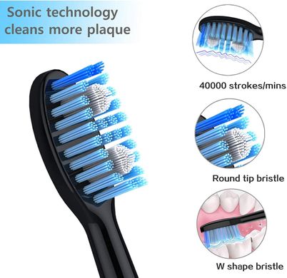 Електрична зубна щітка Lachen RM-H9 (2 шт. у комплекті)