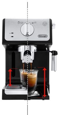 Ріжкова кавоварка еспресо Delonghi ECP 33.21.BK