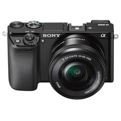 Бездзеркальний фотоапарат Sony Alpha A6000 kit (16-50mm) Black (ILCE6000LB.CEC)