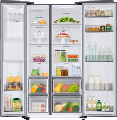 Холодильник з морозильною камерою Samsung Side-by-Side RS68A8520S9/UA