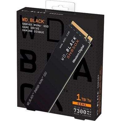 SSD накопитель WD Black SN850X 1TB (WDS100T2X0E)