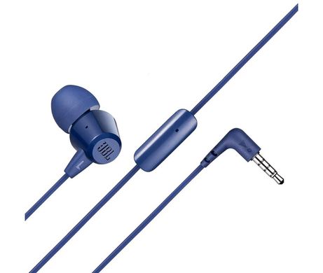 Наушники с микрофоном JBL C50HI Blue (JBLC50HIBLU)