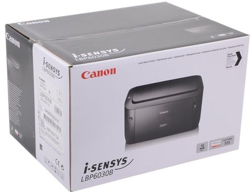 Принтер Canon i-SENSYS LBP6030B bundle 2 cartridges Canon 725 (8468B042)