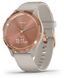 Смарт-часы Garmin Vivomove 3s Rose Gold Stainless Steel Bezel w. Light Sand and Silicone B. (010-02238-02) - 8