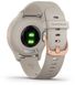 Смарт-годинник Garmin Vivomove 3s Rose Gold Stainless Steel Bezel w. Light Sand and Silicone B. (010-02238-02) - 8