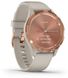 Смарт-часы Garmin Vivomove 3s Rose Gold Stainless Steel Bezel w. Light Sand and Silicone B. (010-02238-02) - 7