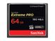 Карта пам'яті SanDisk 64 GB Extreme Pro CompactFlash SDCFXPS-064G-X46 - 1