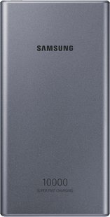 Внешний аккумулятор (павербанк) Samsung 10000mAh 25W dark grey (EB-P3300XJEGEU, EB-P3300XJRGRU)