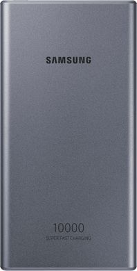 Внешний аккумулятор (павербанк) Samsung 10000mAh 25W dark grey (EB-P3300XJEGEU, EB-P3300XJRGRU)