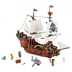Блоковый конструктор LEGO Creator Пиратский корабль 1262 детали (31109)