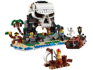 Блоковий конструктор LEGO Creator Піратський корабель 1262 деталі (31109)