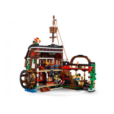 Блоковый конструктор LEGO Creator Пиратский корабль 1262 детали (31109)