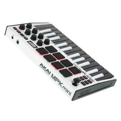 MIDI-клавиатура AKAI MPK Mini MK3 White