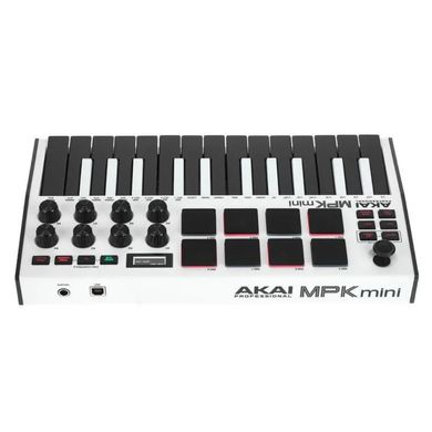 MIDI-клавіатура AKAI MPK Mini MK3 White