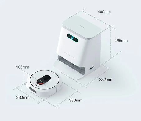 Робот-пилосос Xiaomi Roidmi EVA Self-Cleaning & Emptying Robot White (15380)