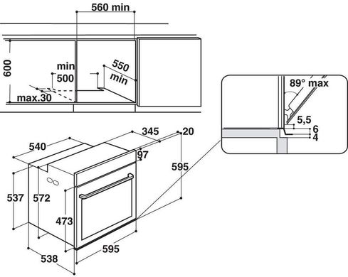 Духовка электрическая Whirlpool OAKZ9 7921 CS IX