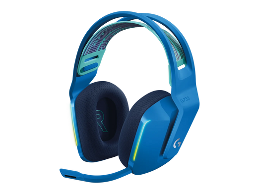 Компьютерная гарнитура Logitech Lightspeed Wireless Gaming Headset G733 Blue (981-000943)