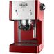 Рожковая кофеварка эспрессо Gaggia Gran Deluxe Red (RI8425/22) - 4
