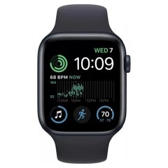 Смарт-годинник Apple Watch SE 2 GPS + Cellular 44mm Midnight Alu. Case w. Midnight Sport Band M/L (MRH73)