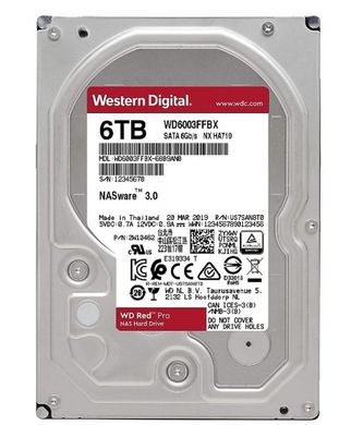 Жесткий диск WD Red Pro 6 TB (WD6003FFBX)