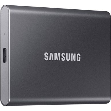 SSD накопитель Samsung T7 1 TB Titan Gray (MU-PC1T0T/WW)