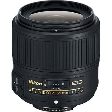 Стандартний об'єктив Nikon AF-S Nikkor 35mm f/1,8G ED (JAA137DA)