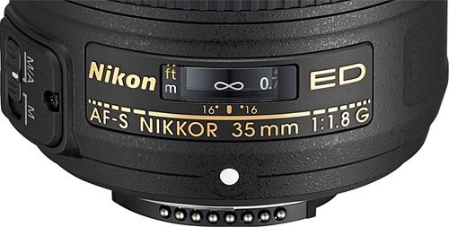 Стандартний об'єктив Nikon AF-S Nikkor 35mm f/1,8G ED (JAA137DA)