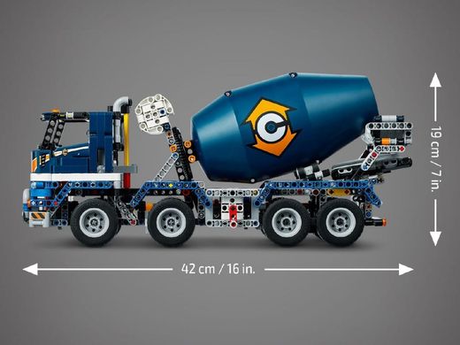 Блочный конструктор LEGO Technic Автобетоносмеситель (42112)