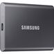 SSD накопичувач Samsung T7 1 TB Titan Gray (MU-PC1T0T/WW) - 1
