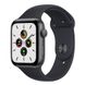 Смарт-часы Apple Watch SE GPS 44mm Space Gray Aluminum Case with Midnight Sport Band (MKQ63) - 1