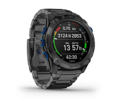 Спортивные часы Garmin Descent Mk2i Bundle Titanium Carbon Grey w. Titanium Band w. Descent T1 (010-02132-12)