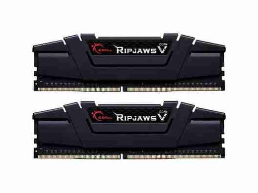 Память для настольных компьютеров G.Skill 16 GB (2x8GB) DDR4 3600 MHz Ripjaws V Black (F4-3600C16D-16GVK)