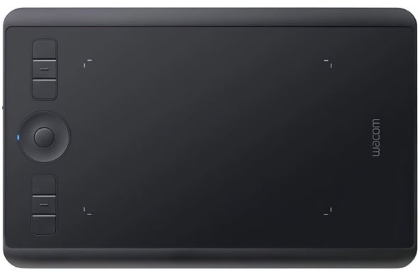 Графічний планшет Wacom Intuos Pro S Bluetooth Black (PTH460K0B)