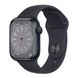 Смарт-годинник Apple Watch Series 8 GPS 41mm Midnight Aluminum Case w. Midnight Sport Band - Size S/ - 2