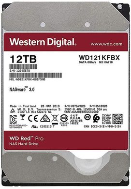 Жесткий диск WD Red Pro 12 TB (WD121KFBX)
