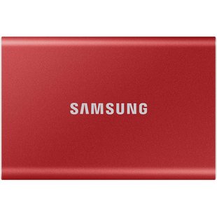 SSD накопитель Samsung T7 500 GB Red (MU-PC500R/WW)
