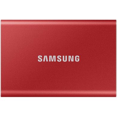 SSD накопитель Samsung T7 500 GB Red (MU-PC500R/WW)