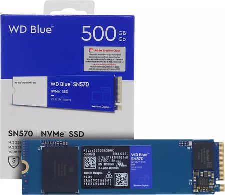 SSD накопичувач WD Blue SN570 500 GB (WDS500G3B0C)