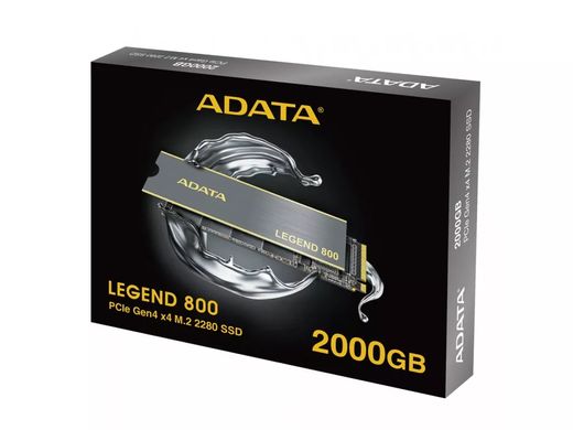 SSD накопитель ADATA LEGEND 800 2 TB (ALEG-800-2000GCS)