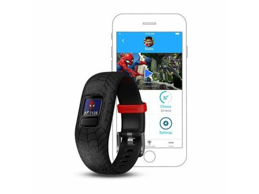 Фитнес-браслет Garmin Vivofit Jr 2 Spiderman Black (010-01909-67/17)