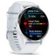 Смарт-годинник Garmin Venu 3 Silver Stainless Steel Bezel with Whitestone Case and Silicone Band (010-02784-00/50) - 6