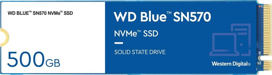 SSD накопитель WD Blue SN570 500 GB (WDS500G3B0C)