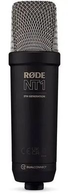 Мікрофон студійний Rode NT1 5th Generation Black