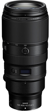 Видеообъектив Nikon Nikkor Z 100-400mm f/4.5-5.6 VR S (JMA716DA)