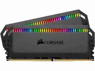 Пам'ять для настільних комп'ютерів Corsair 32 GB (2x16GB) DDR4 3600 MHz Dominator Platinum RGB (CMT32GX4M2D3600C18)