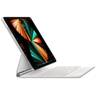 Чехол-клавиатура для планшета Apple Magic Keyboard для iPad Pro 12.9" 5th gen. - White (MJQL3)