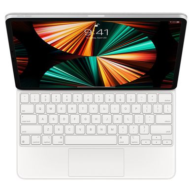 Чехол-клавиатура для планшета Apple Magic Keyboard для iPad Pro 12.9" 5th gen. - White (MJQL3)