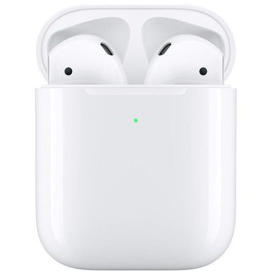 Наушники TWS ("полностью беспроводные") Apple AirPods with Wireless Charging Case (MRXJ2)
